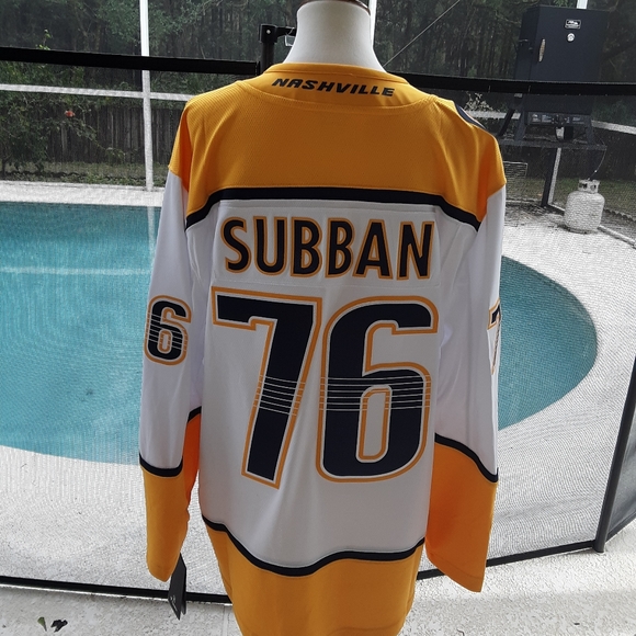 Fanatics Nashville Predators Subban Jersey 76